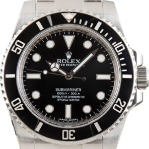 Rolex Submariner Ref 114060 Black Dial