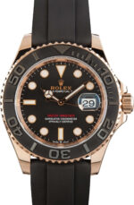 Rolex Yacht-Master 18k Everose Gold 126655 Black Dial (1)