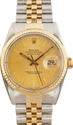 Used-Rolex-Datejust-36-16013-Champagne-Index-Dial-SKU181096
