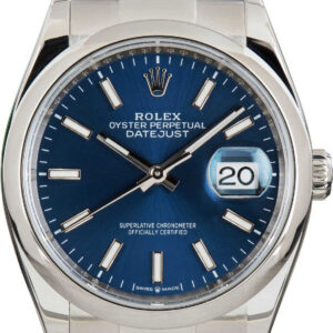 Rolex Datejust 126200 Blue Dial