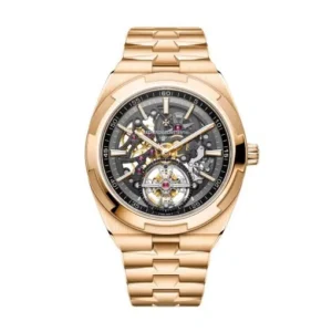 Vacheron Constantin 6000V210R-B934 Overseas Tourbillon Skeleton Dial Pink Gold
