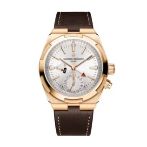 Vacheron Constantin 7920V/000R-B336 Overseas Silver Dial Calfskin Leather