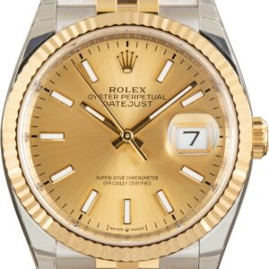 Rolex Datejust Ref 126233 Champagne Dial
