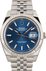 Rolex Datejust 41 Blue 126334 Steel Jubilee Band