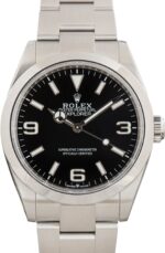 Rolex Explorer 40 Steel 224270 Black Dial