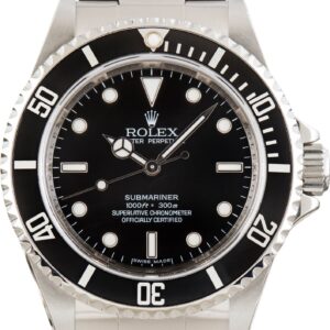 Rolex Submariner Ref 14060M Black Dial